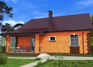 Проекты домов из кирпича 4х6 в Иркутске