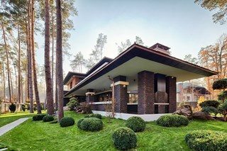 Строительство домов в стиле Райта в Иркутске под ключ