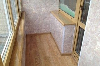 Ремонт лоджии под ключ в Иркутске