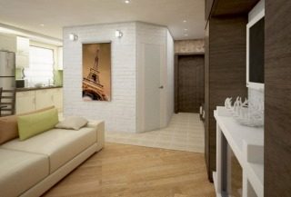 Дизайнерский ремонт хрущёвки в Иркутске