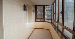 Косметический ремонт балкона в Иркутске